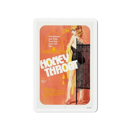 HONEY THROAT 1980 Movie Poster - Refrigerator Magnet - The Sticker Space