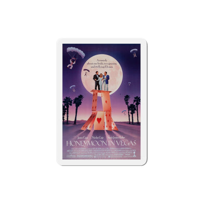 Honeymoon in Vegas 1992 Movie Poster Die-Cut Magnet-3" x 3"-The Sticker Space