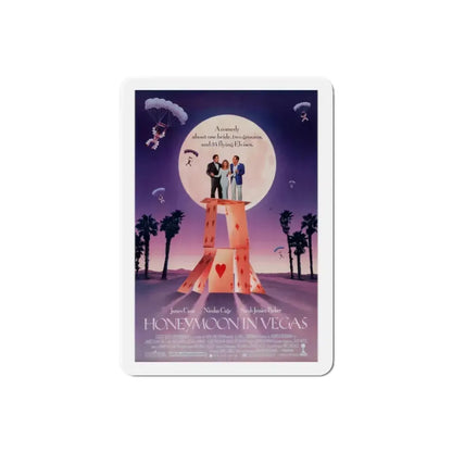 Honeymoon in Vegas 1992 Movie Poster Refrigerator Magnet 2 Inch - The Sticker Space