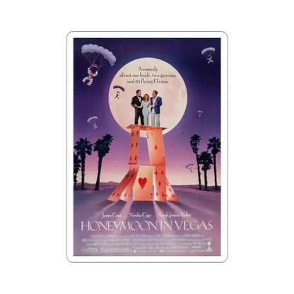 Honeymoon in Vegas 1992 Movie Poster STICKER Vinyl Die-Cut Decal 3 Inch - The Sticker Space