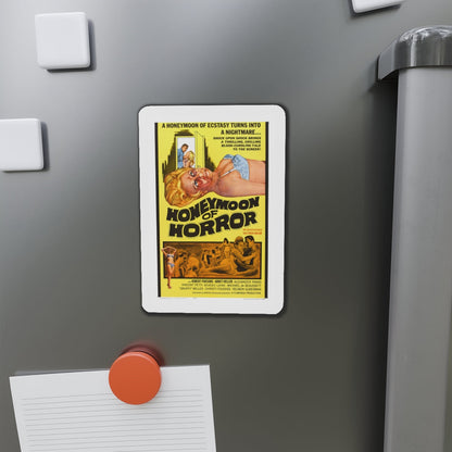 HONEYMOON OF HORROR 1964 Movie Poster - Die-Cut Magnet-The Sticker Space