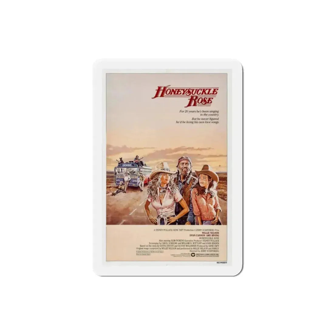 Honeysuckle Rose 1980 Movie Poster Refrigerator Magnet - The Sticker Space