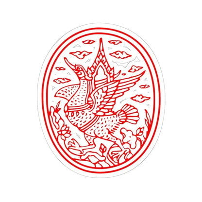 Hongsaphiman seal red (Thailand) STICKER Vinyl Kiss-Cut Decal 6 Inch White - The Sticker Space