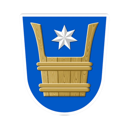 Honkajoki.vaakuna (Finland) (Coat of Arms) STICKER Vinyl Kiss-Cut Decal 2 Inch White - The Sticker Space