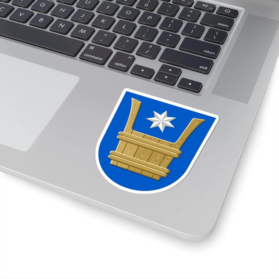 Honkajoki.vaakuna (Finland) (Coat of Arms) STICKER Vinyl Kiss-Cut Decal - The Sticker Space