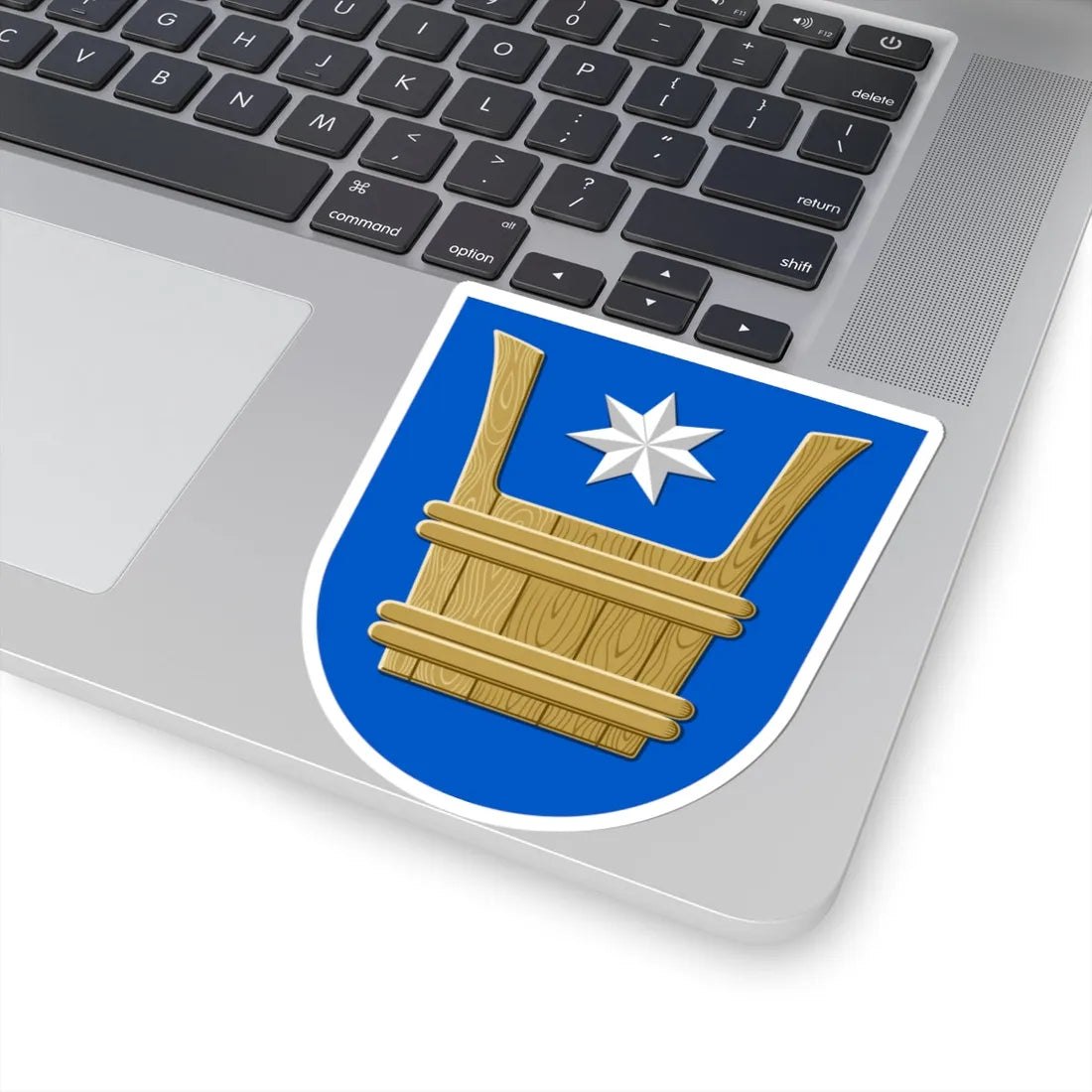Honkajoki.vaakuna (Finland) (Coat of Arms) STICKER Vinyl Kiss-Cut Decal - The Sticker Space