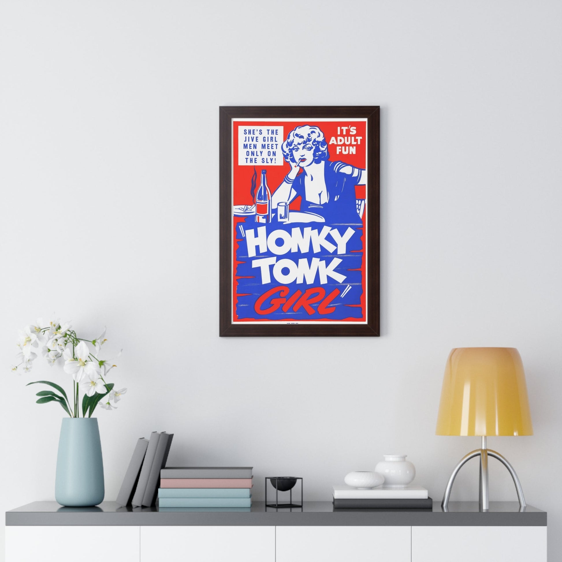 HONKY TONK GIRL 1937 - Framed Movie Poster-The Sticker Space