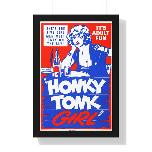 HONKY TONK GIRL 1937 - Framed Movie Poster-16″ x 24″-The Sticker Space