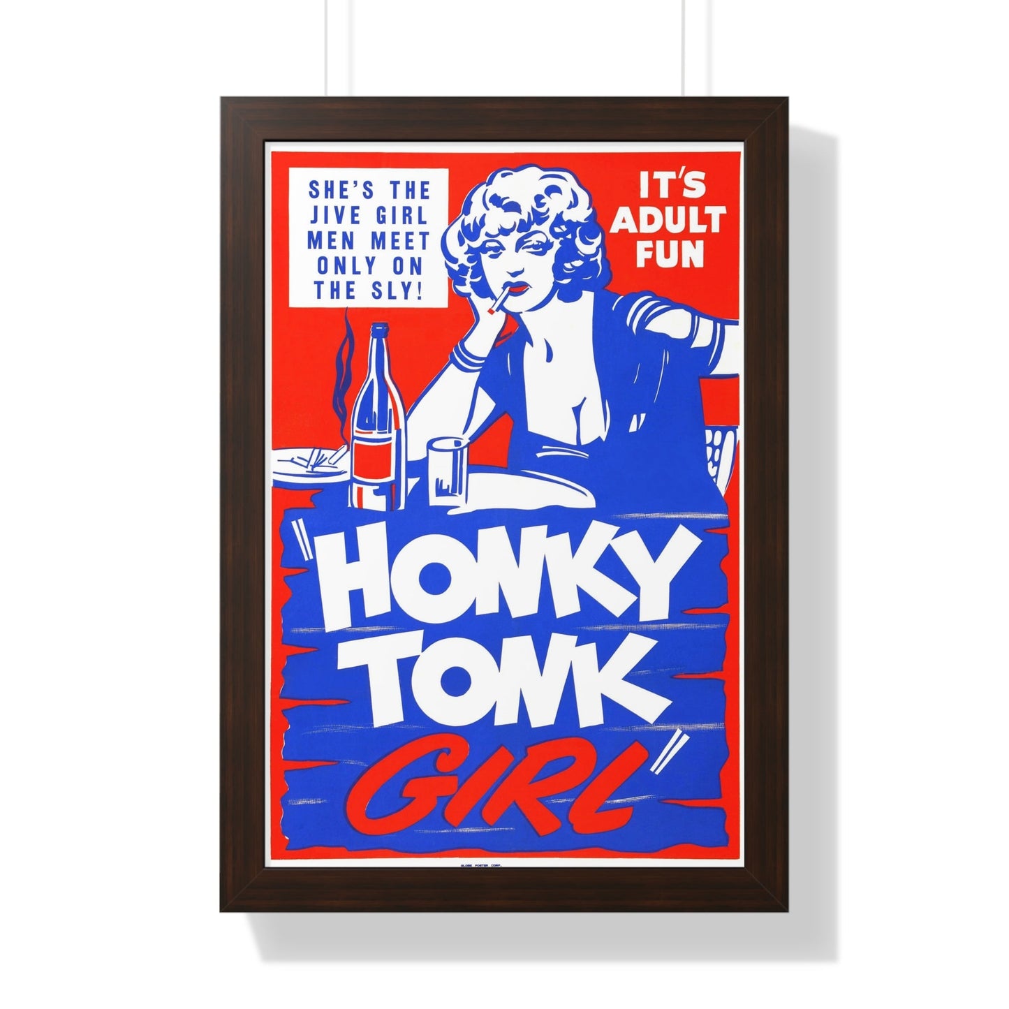 HONKY TONK GIRL 1937 - Framed Movie Poster-16″ x 24″-The Sticker Space