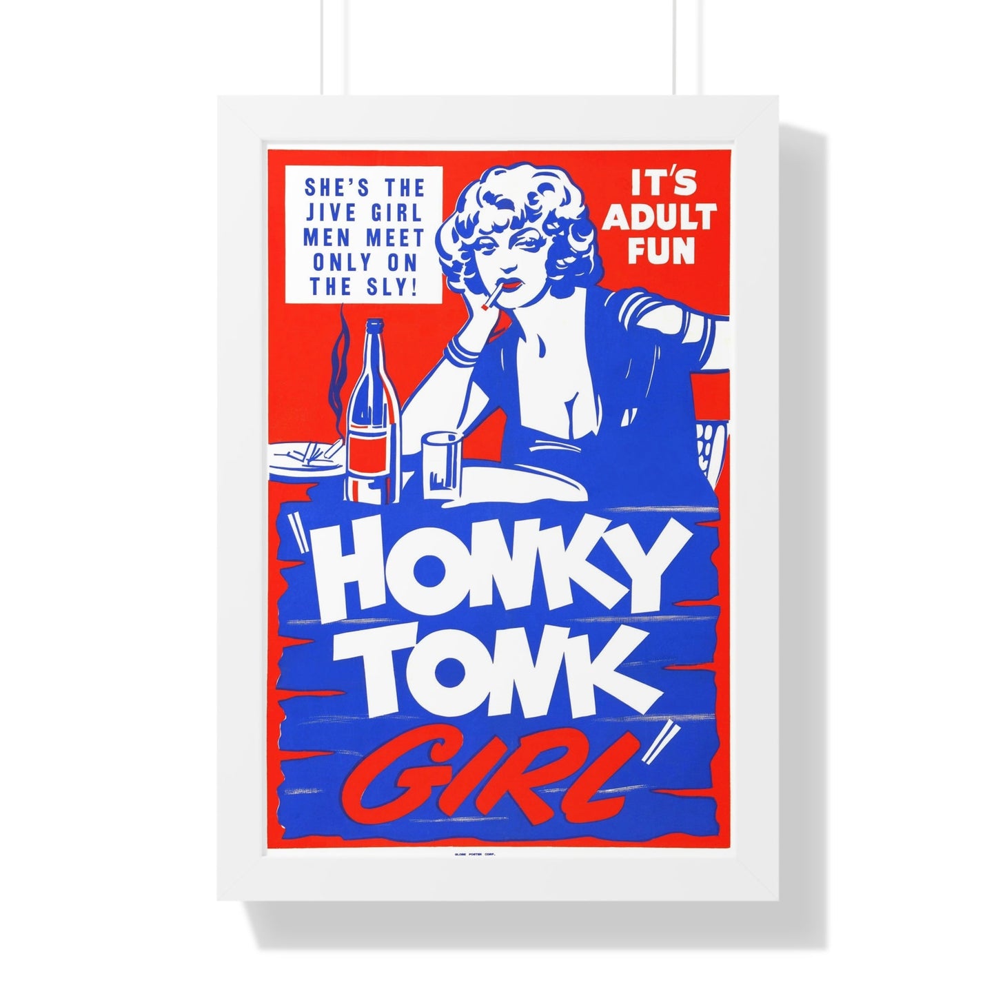 HONKY TONK GIRL 1937 - Framed Movie Poster-16″ x 24″-The Sticker Space