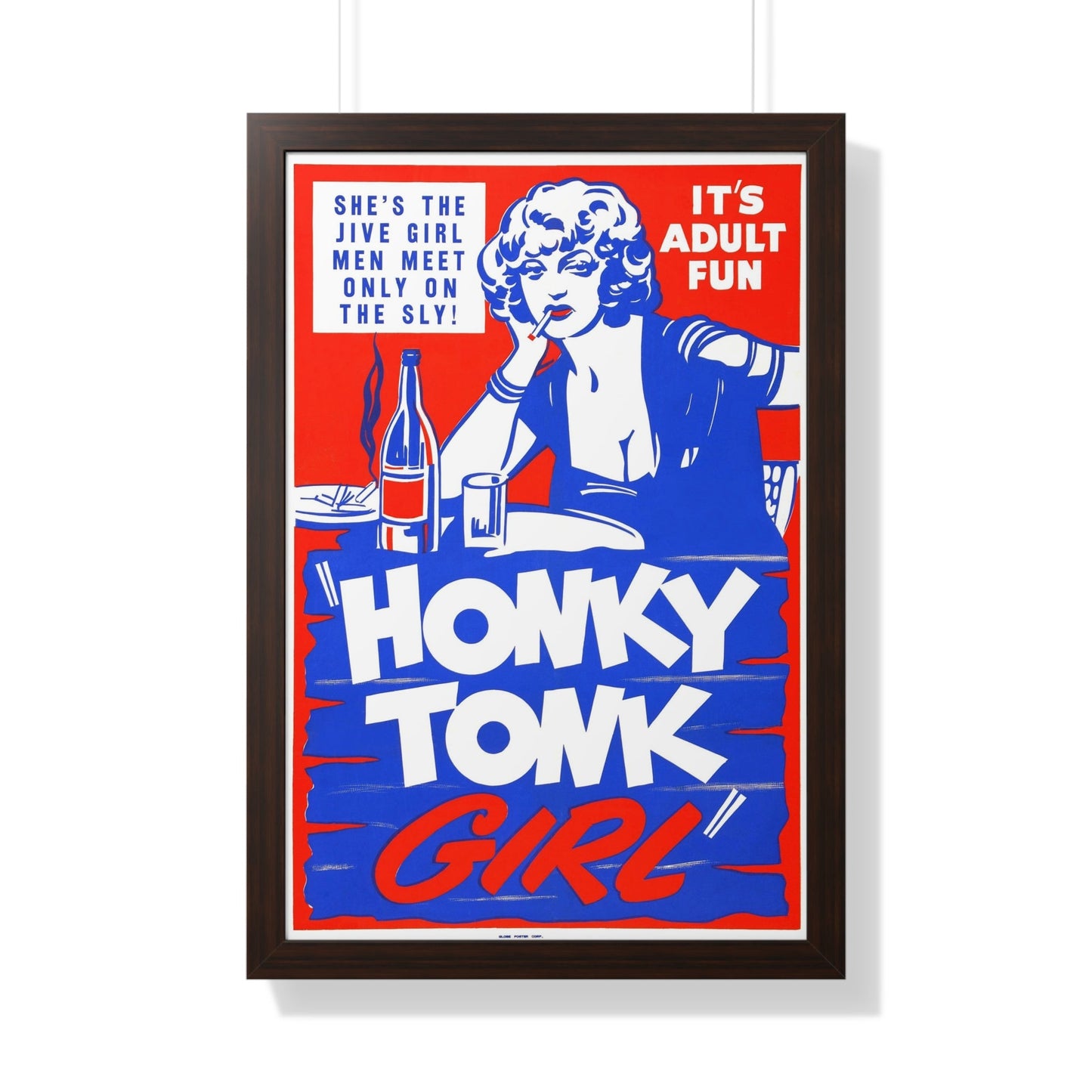 HONKY TONK GIRL 1937 - Framed Movie Poster-20" x 30"-The Sticker Space