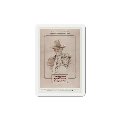 Honkytonk Man 1982 Movie Poster Refrigerator Magnet 4 Inch - The Sticker Space