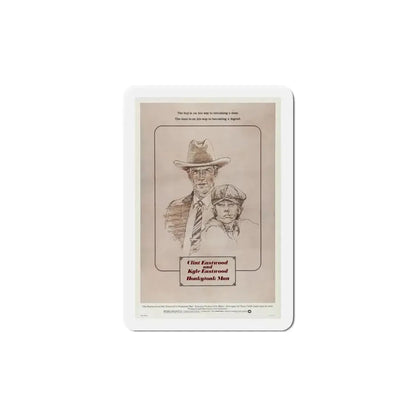 Honkytonk Man 1982 Movie Poster Refrigerator Magnet 6 Inch - The Sticker Space