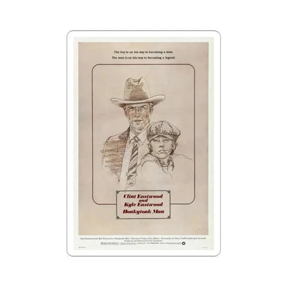 Honkytonk Man 1982 Movie Poster STICKER Vinyl Die-Cut Decal 3 Inch - The Sticker Space