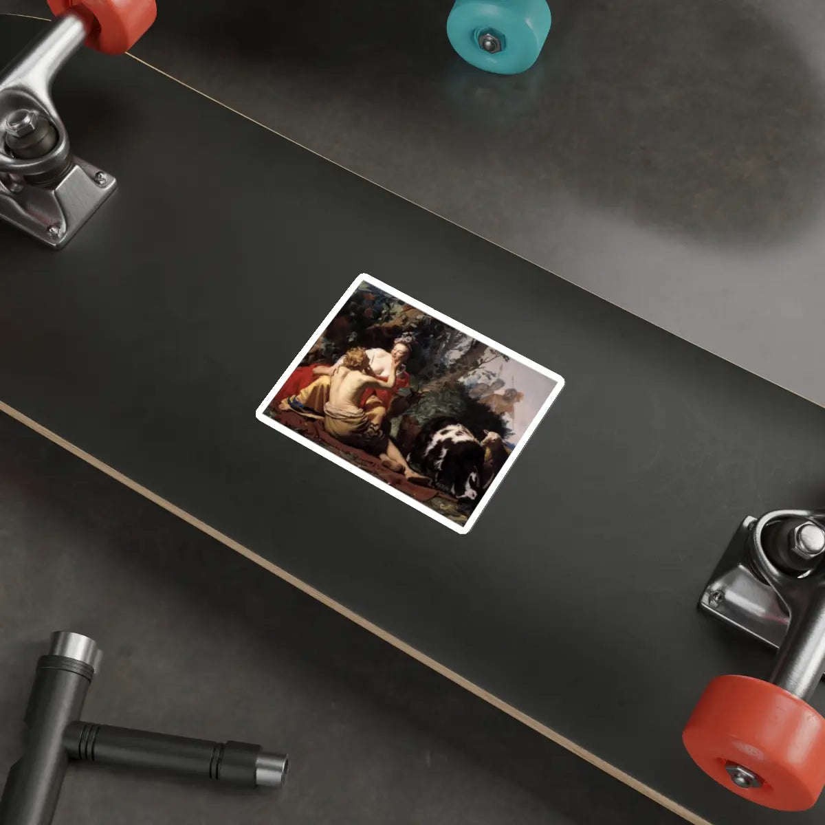 SKU:22679086714111917466 Sticker types:White Shape:Die-Cut Sizes:4" × 4"