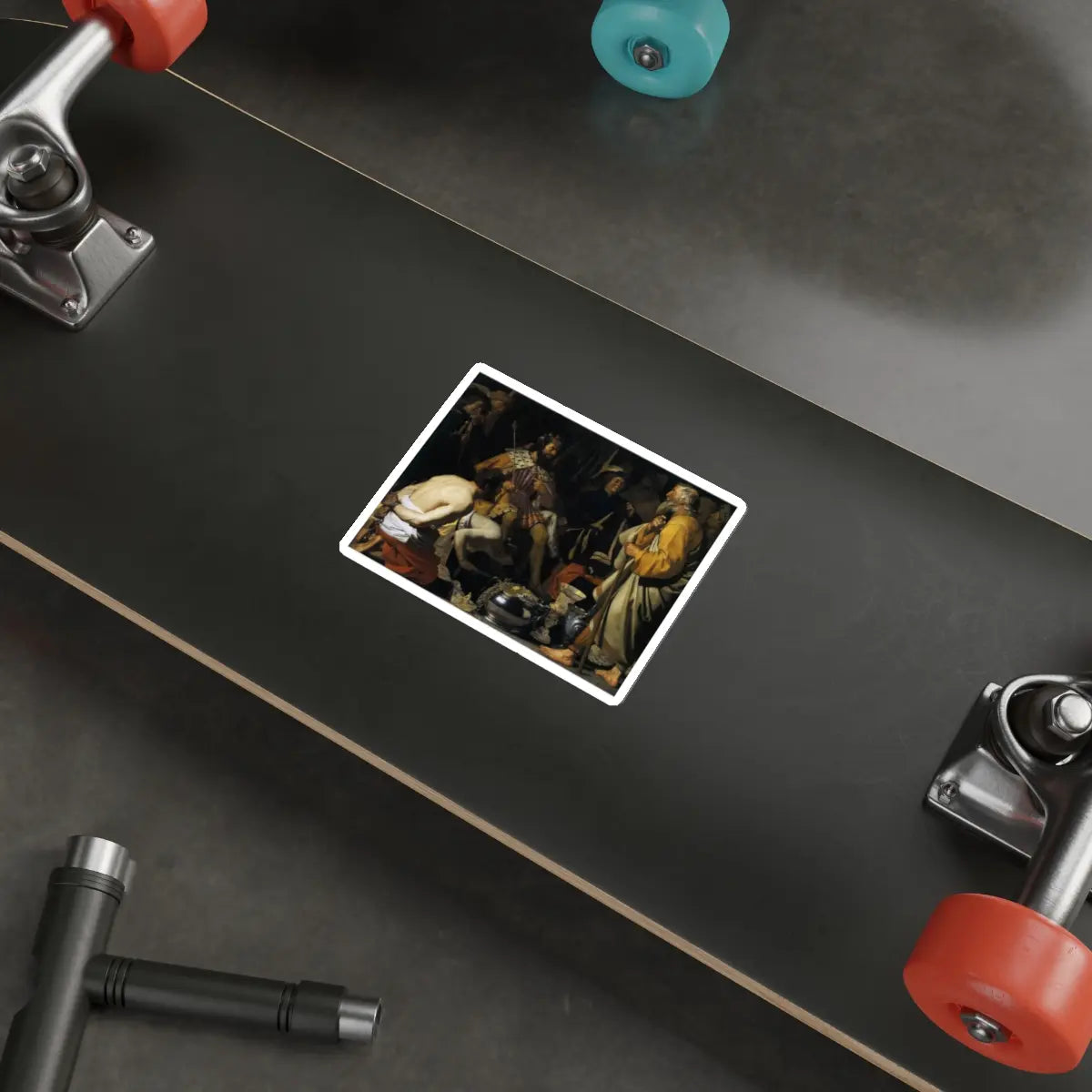 SKU:18673347044686113011 Sticker types:White Shape:Die-Cut Sizes:4" × 4"