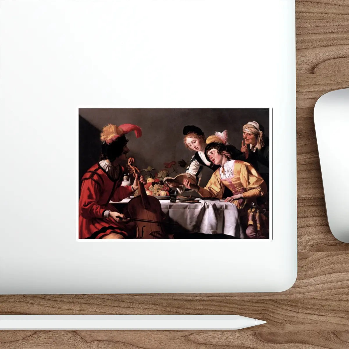 SKU:12007204062301344307 Sticker types:White Shape:Die-Cut Sizes:5" × 5"