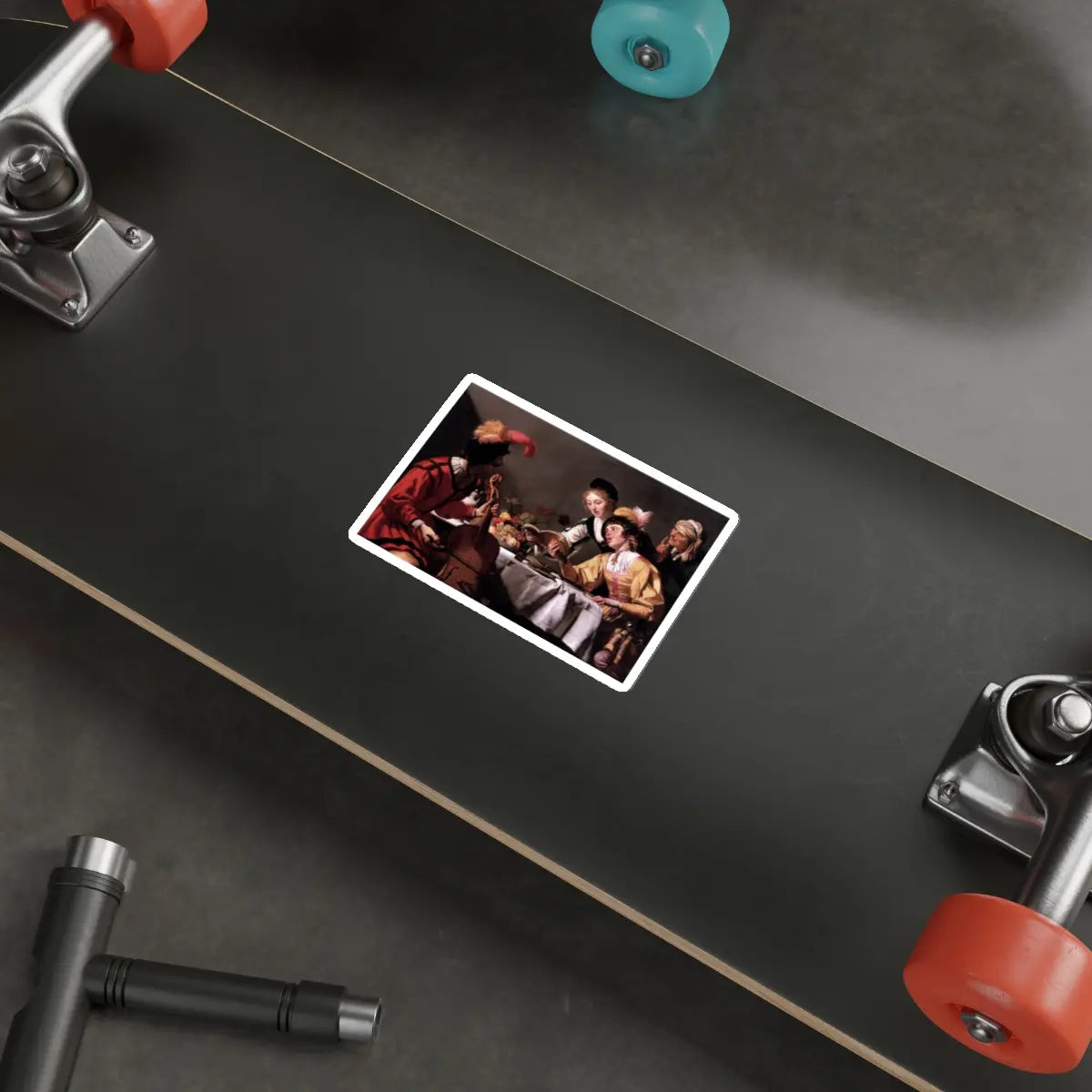 SKU:23676836863300818836 Sticker types:White Shape:Die-Cut Sizes:4" × 4"