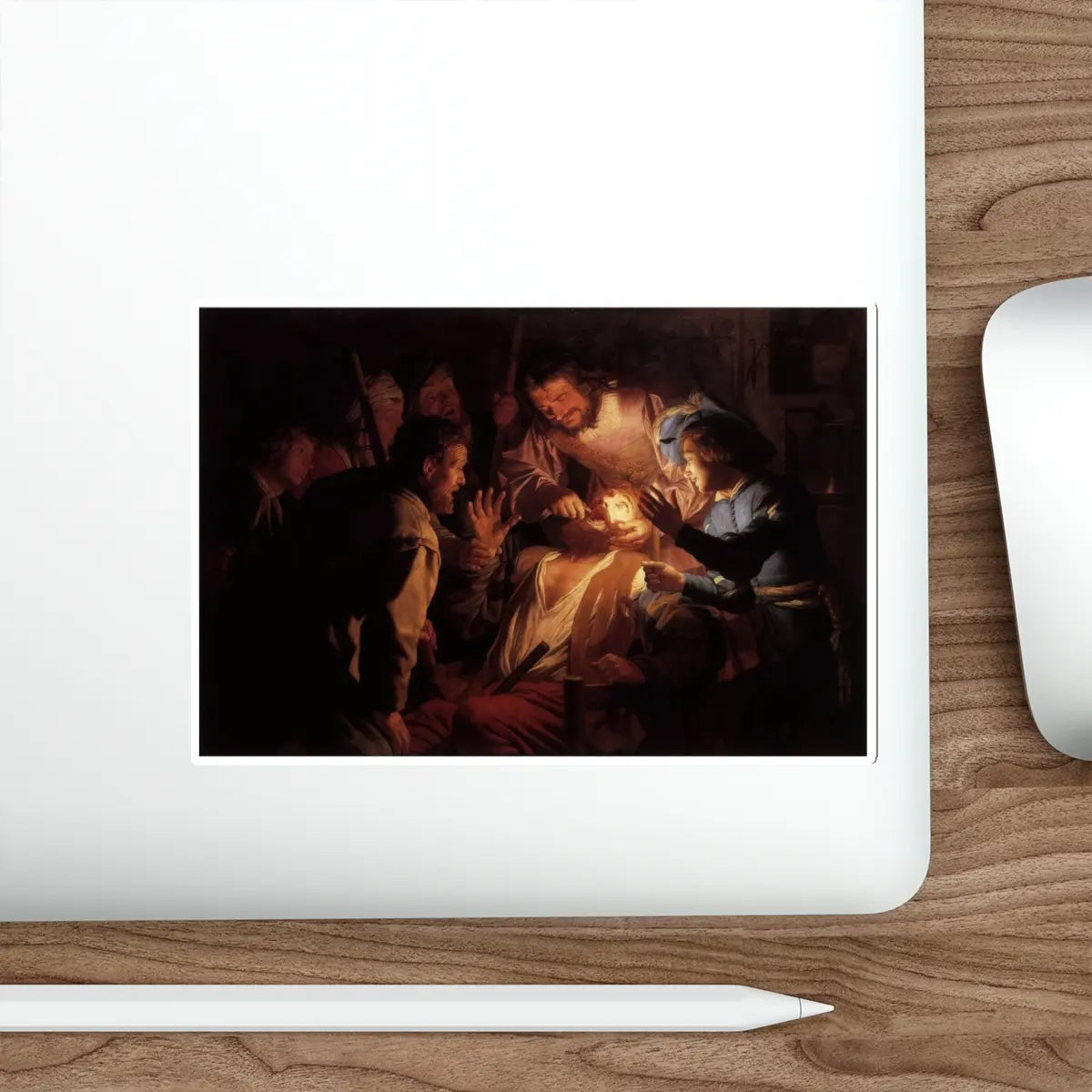 SKU:14527236217277135118 Sticker types:White Shape:Die-Cut Sizes:6" × 6"