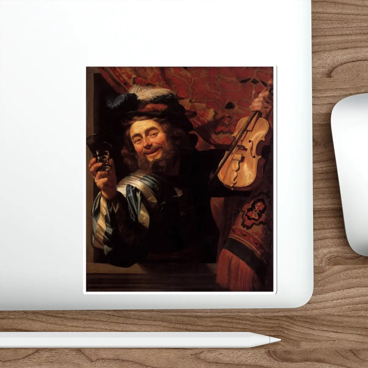 SKU:81839089023001634326 Sticker types:White Shape:Die-Cut Sizes:6" × 6"