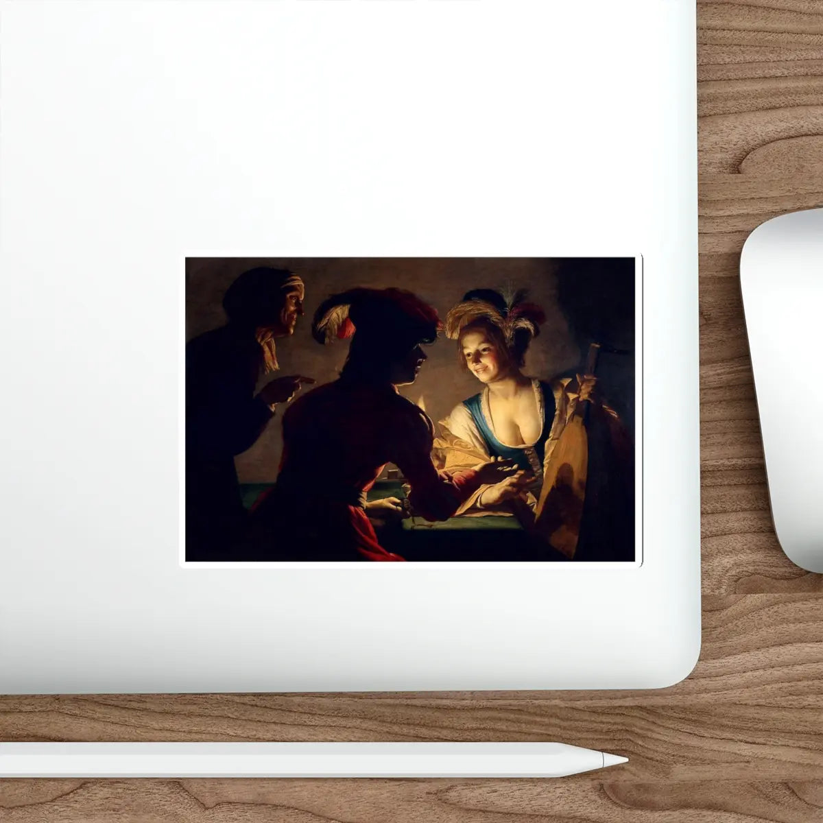 SKU:20826767763948687355 Sticker types:White Shape:Die-Cut Sizes:5" × 5"