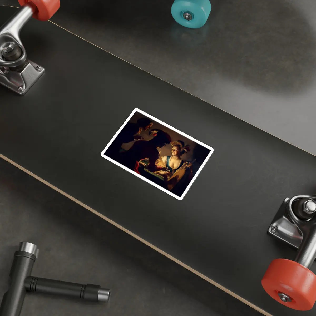 SKU:32582602902931004755 Sticker types:White Shape:Die-Cut Sizes:4" × 4"