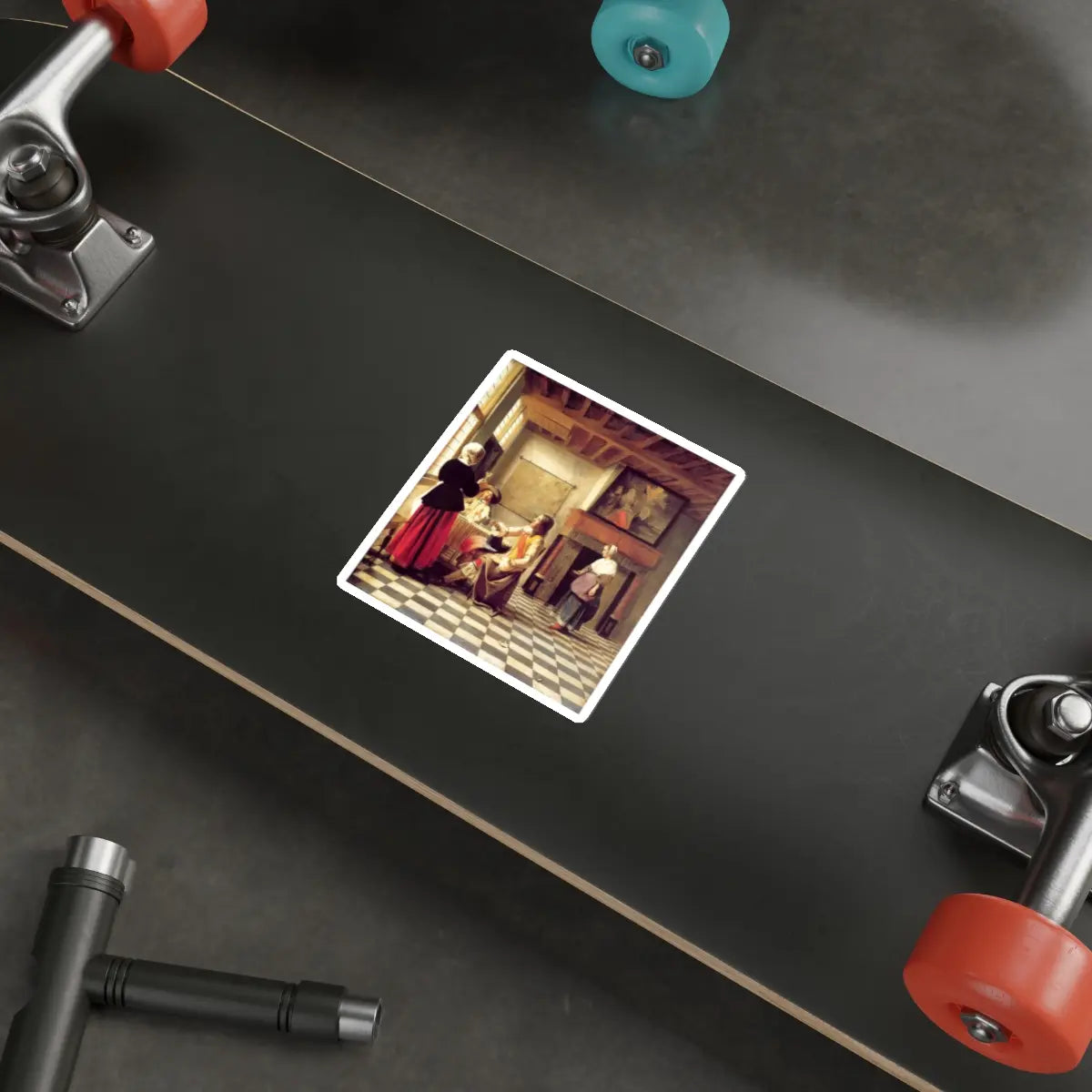 SKU:28191343083020098976 Sticker types:White Shape:Die-Cut Sizes:4" × 4"