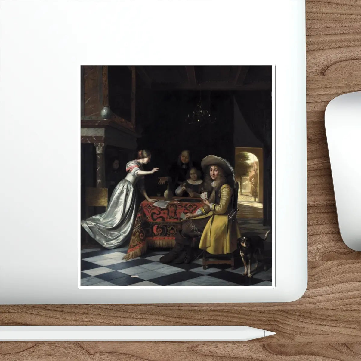 SKU:12217220256433870122 Sticker types:White Shape:Die-Cut Sizes:6" × 6"