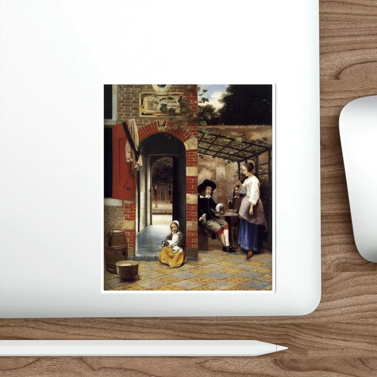 SKU:20768375744217486829 Sticker types:White Shape:Die-Cut Sizes:5" × 5"