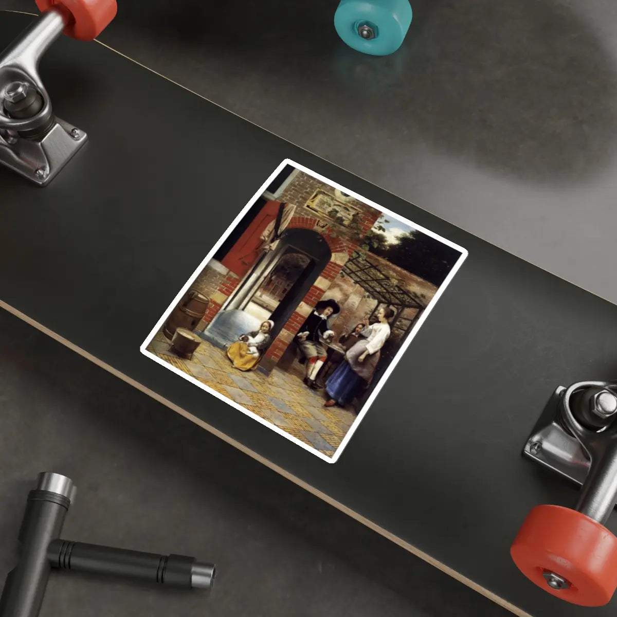 SKU:25691837279461682661 Sticker types:White Shape:Die-Cut Sizes:6" × 6"