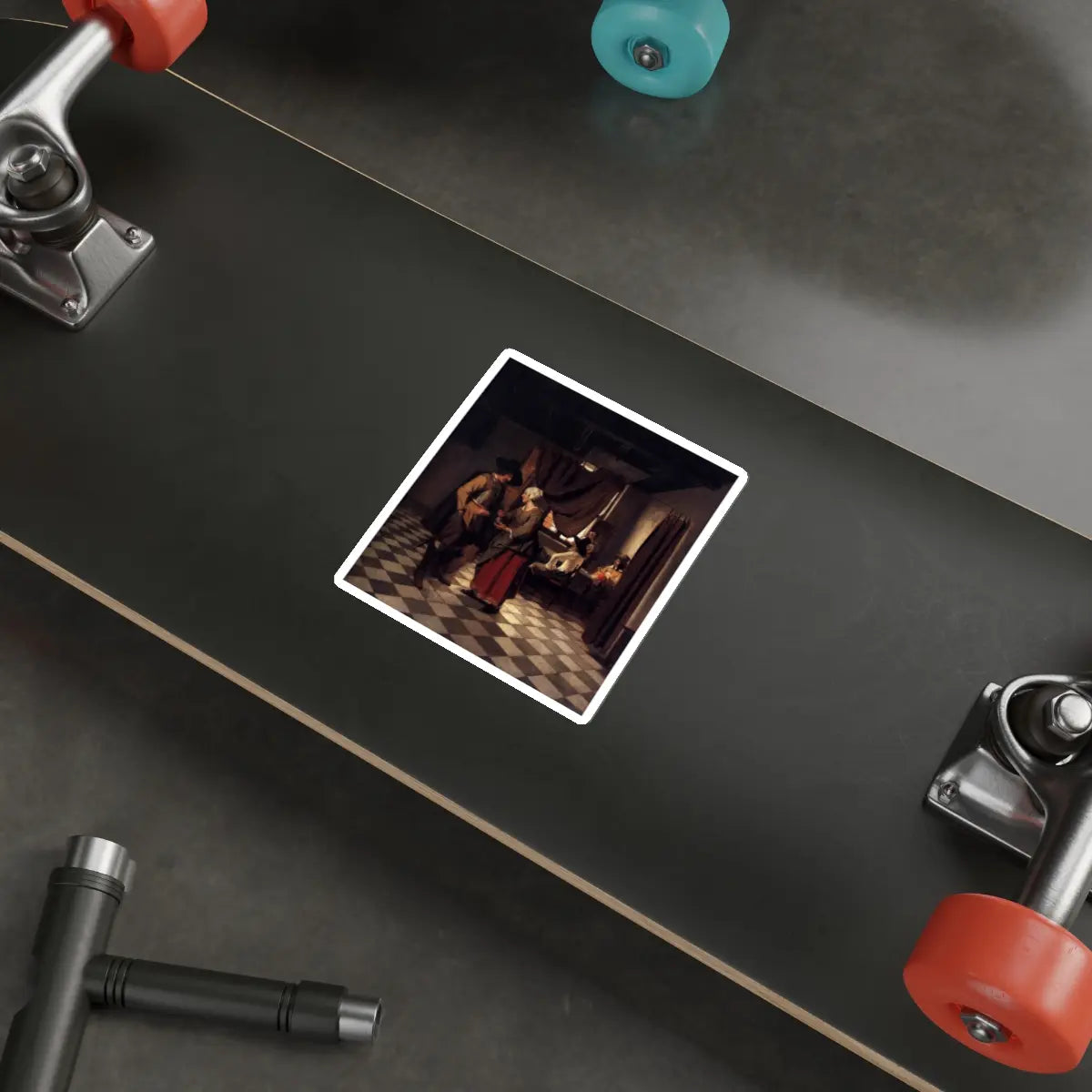 SKU:25083946925329060894 Sticker types:White Shape:Die-Cut Sizes:4" × 4"