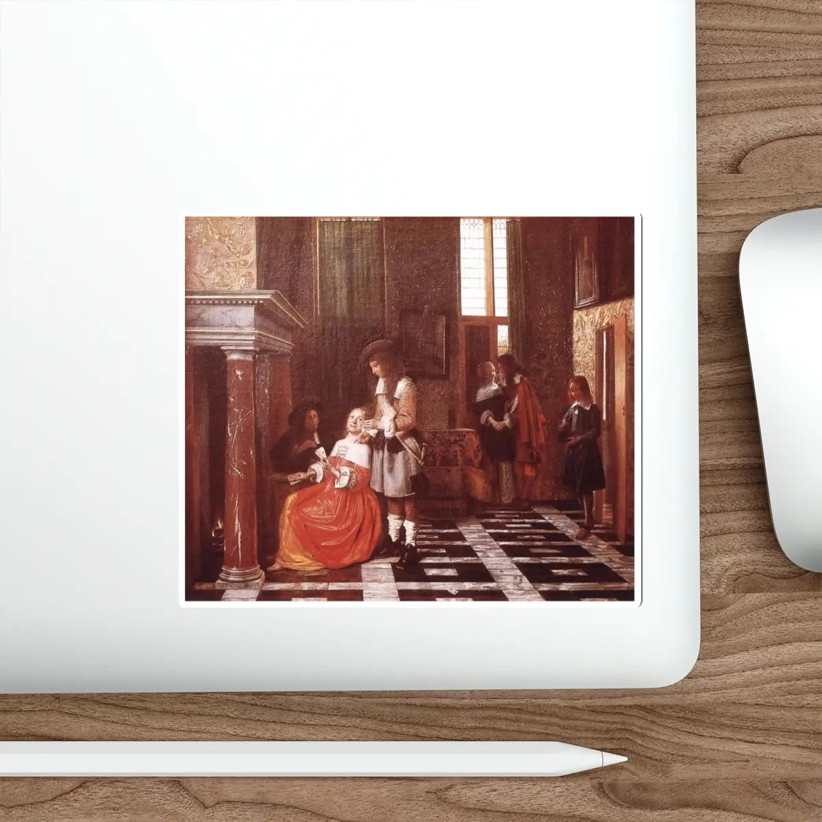 SKU:26383935829867686280 Sticker types:White Shape:Die-Cut Sizes:5" × 5"