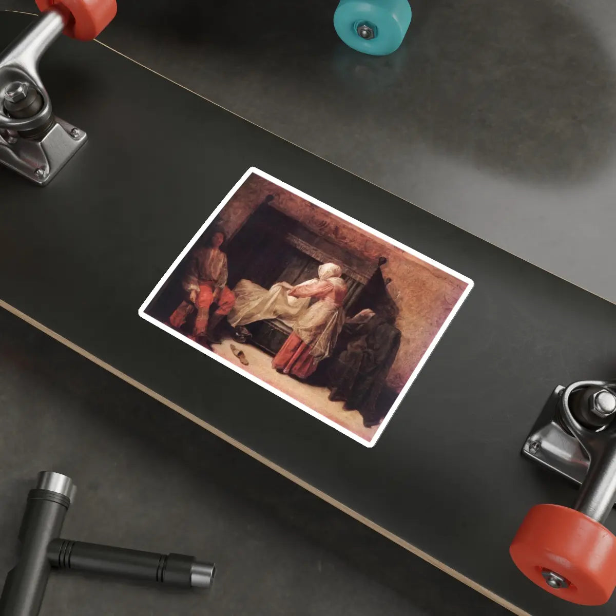 SKU:30829638961557508014 Sticker types:White Shape:Die-Cut Sizes:6" × 6"