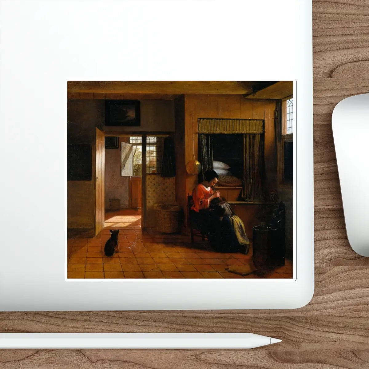 SKU:19442773808291505632 Sticker types:White Shape:Die-Cut Sizes:6" × 6"