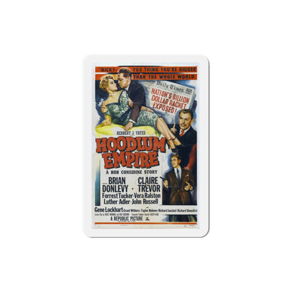 Hoodlum Empire 1952 Movie Poster Die-Cut Magnet-3 Inch-The Sticker Space