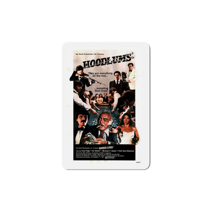 Hoodlums 1979 Movie Poster Die-Cut Magnet-4 Inch-The Sticker Space