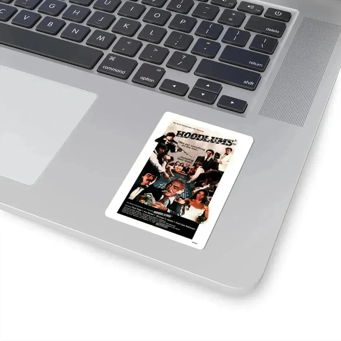 Hoodlums 1979 Movie Poster - STICKER Vinyl Kiss-Cut Decal - The Sticker Space