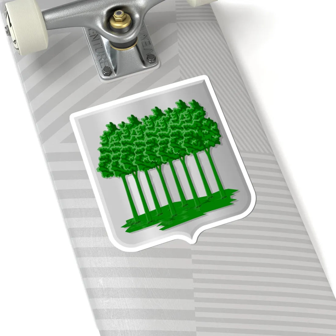 Hoog en Woutharnas wapen (Netherlands) (Coat of Arms) STICKER Vinyl Kiss-Cut Decal - The Sticker Space