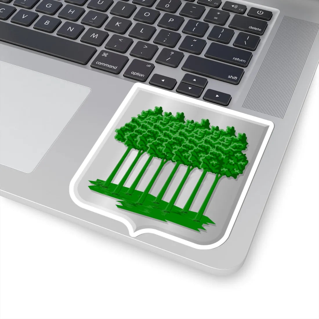 Hoog en Woutharnas wapen (Netherlands) (Coat of Arms) STICKER Vinyl Kiss-Cut Decal - The Sticker Space