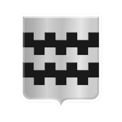 Hoogblokland wapen (Netherlands) (Coat of Arms) STICKER Vinyl Kiss-Cut Decal 2 Inch White - The Sticker Space