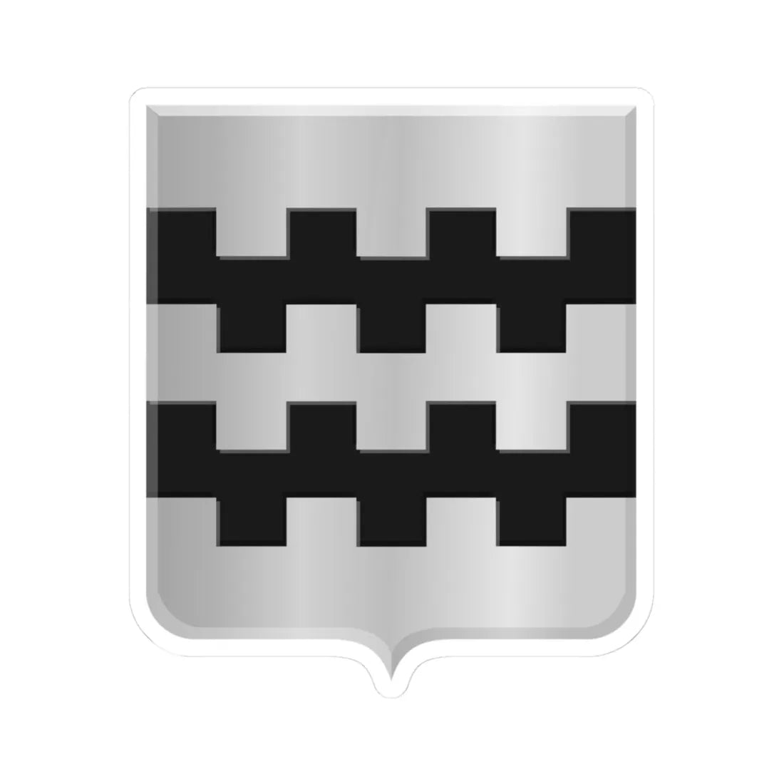 Hoogblokland wapen (Netherlands) (Coat of Arms) STICKER Vinyl Kiss-Cut Decal - The Sticker Space