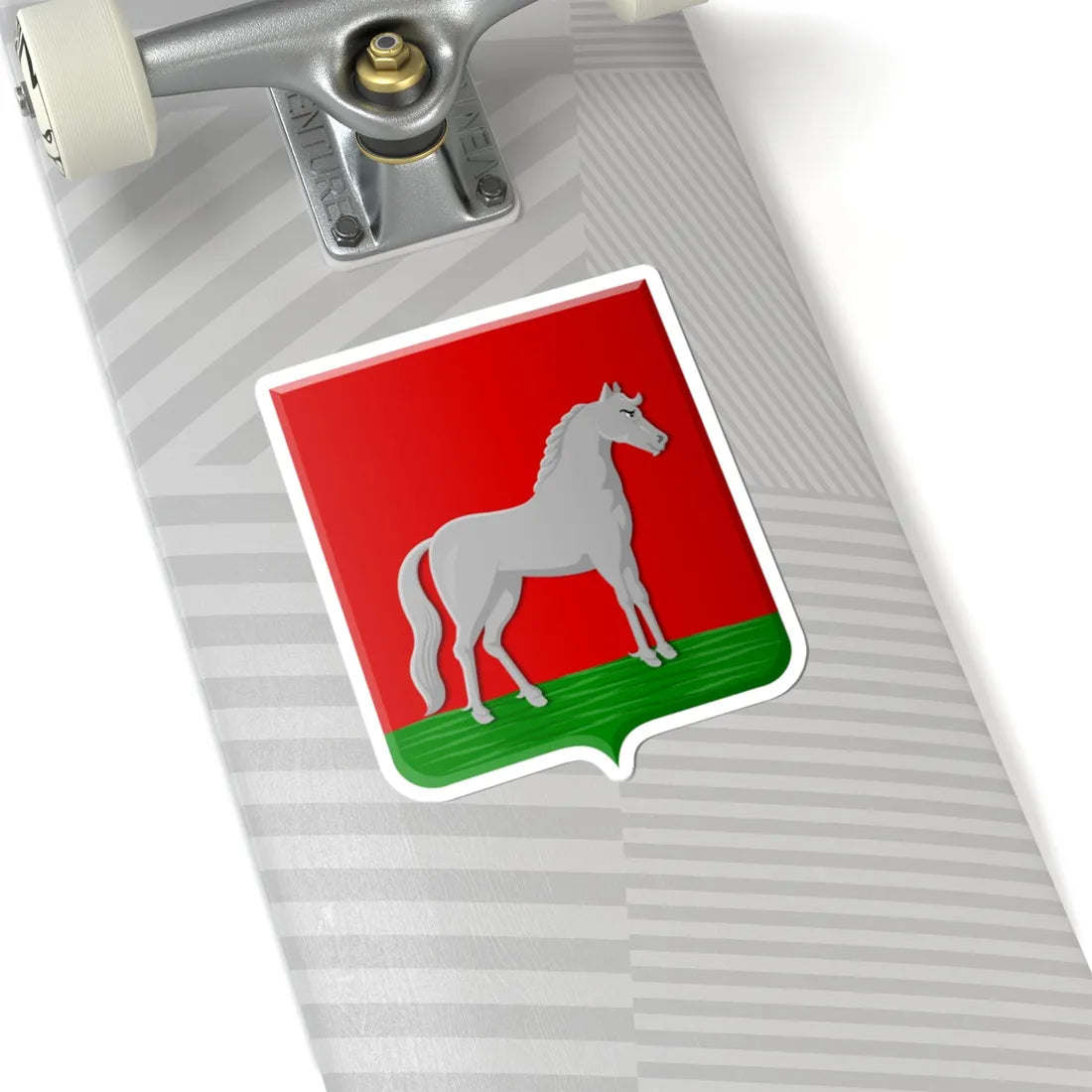 Hoogkarspel wapen (Netherlands) (Coat of Arms) STICKER Vinyl Kiss-Cut Decal - The Sticker Space