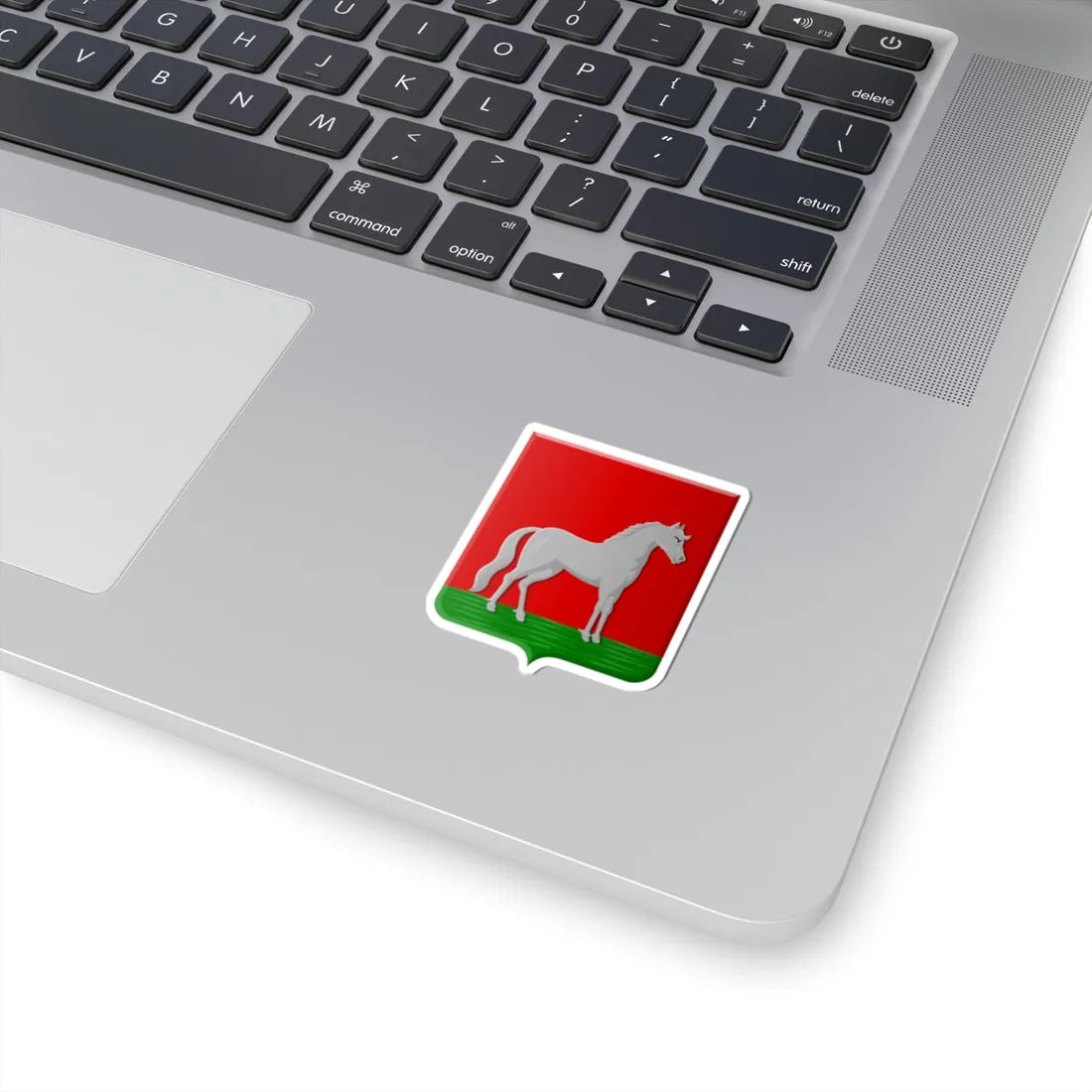 Hoogkarspel wapen (Netherlands) (Coat of Arms) STICKER Vinyl Kiss-Cut Decal - The Sticker Space