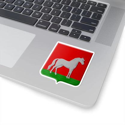 Hoogkarspel wapen (Netherlands) (Coat of Arms) STICKER Vinyl Kiss-Cut Decal - The Sticker Space