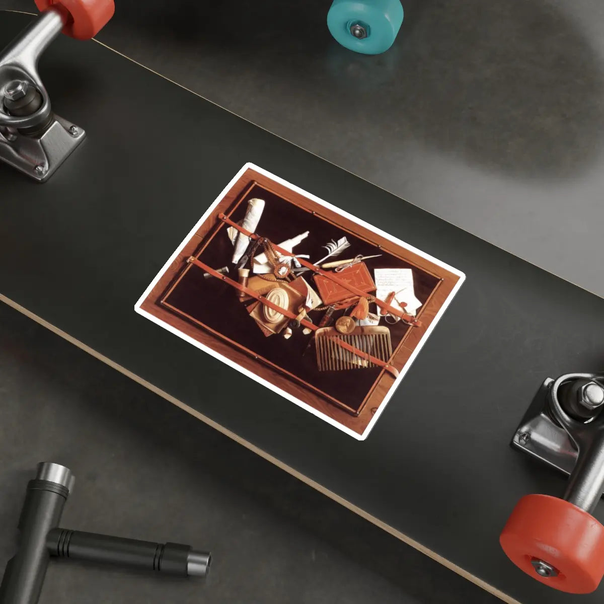 SKU:22179357441083533778 Sticker types:White Shape:Die-Cut Sizes:6" × 6"