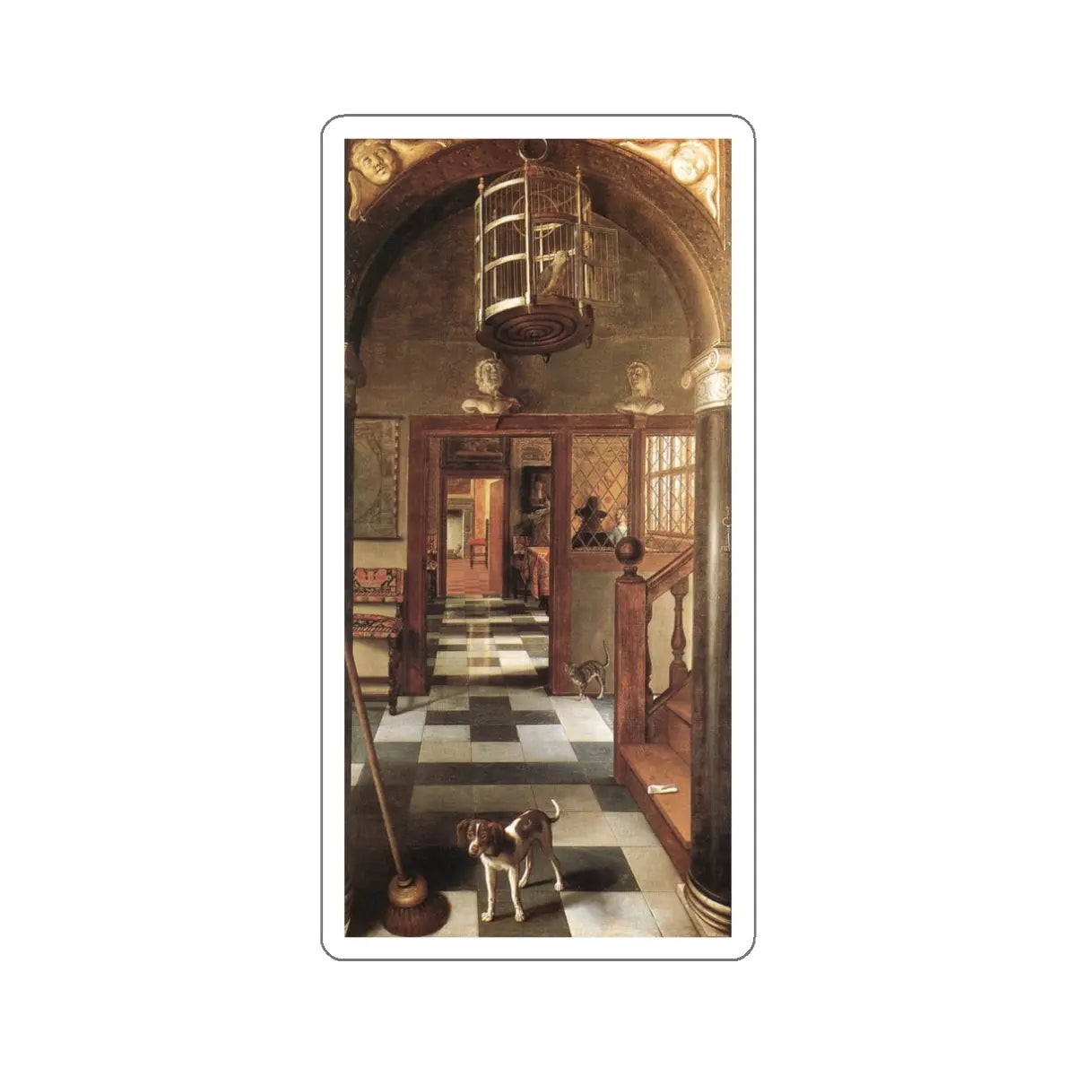 SKU:64845333589212839303 Sticker types:White Shape:Die-Cut Sizes:3" × 3"