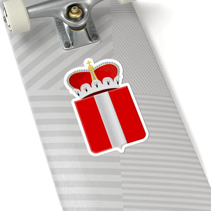 Hoogstraten wapen (Belgium) (Coat of Arms) STICKER Vinyl Kiss-Cut Decal - The Sticker Space