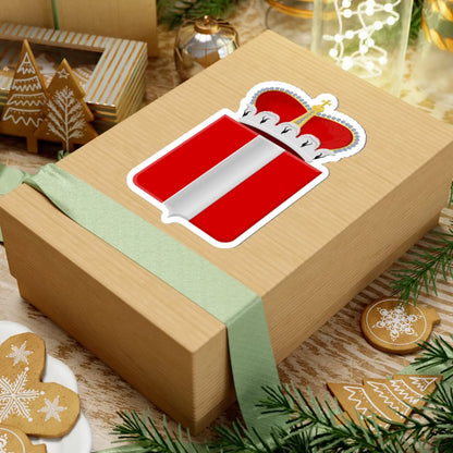 Hoogstraten wapen (Belgium) (Coat of Arms) STICKER Vinyl Kiss-Cut Decal - The Sticker Space