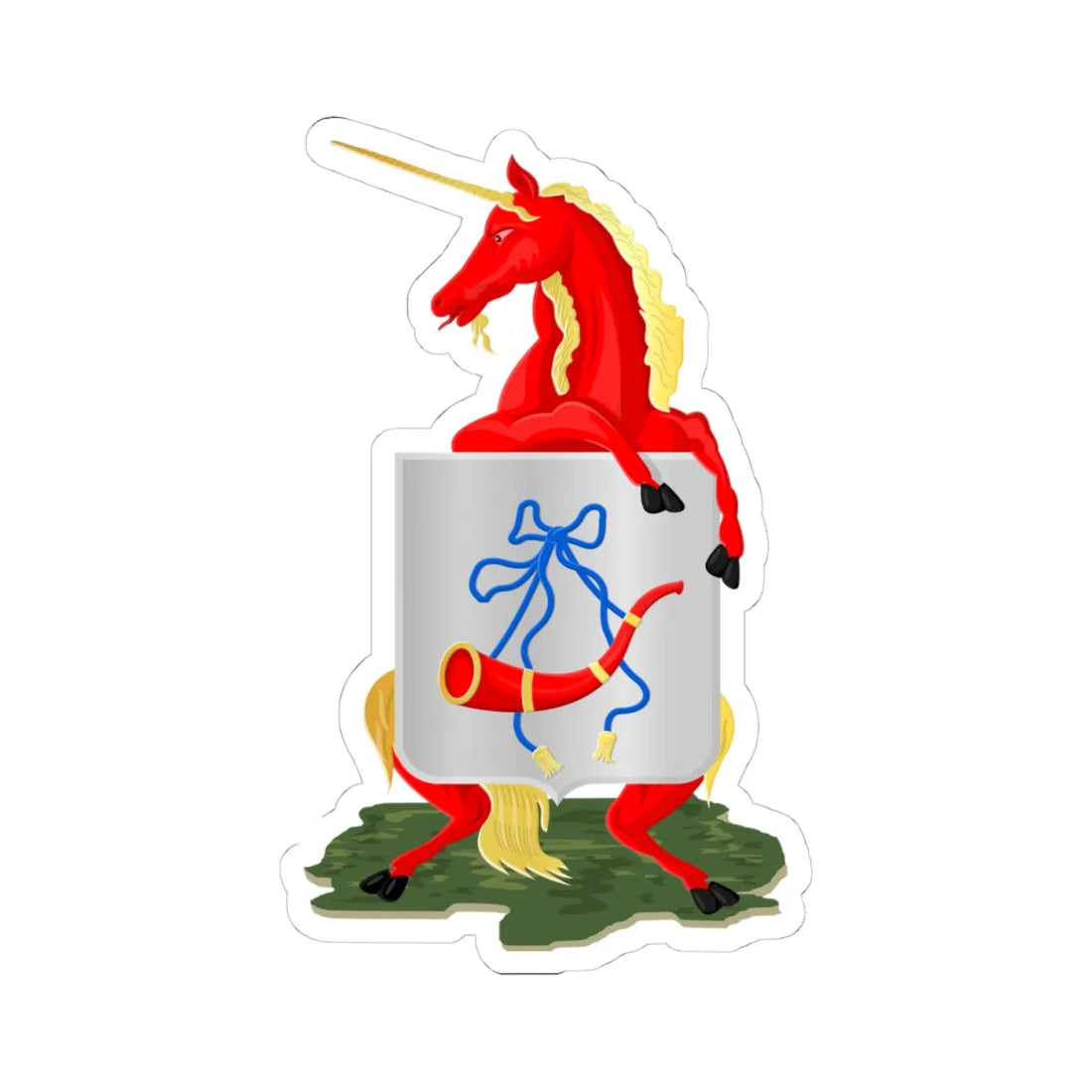 Hoorn wapen HRvA (Netherlands) (Coat of Arms) STICKER Vinyl Kiss-Cut Decal - The Sticker Space