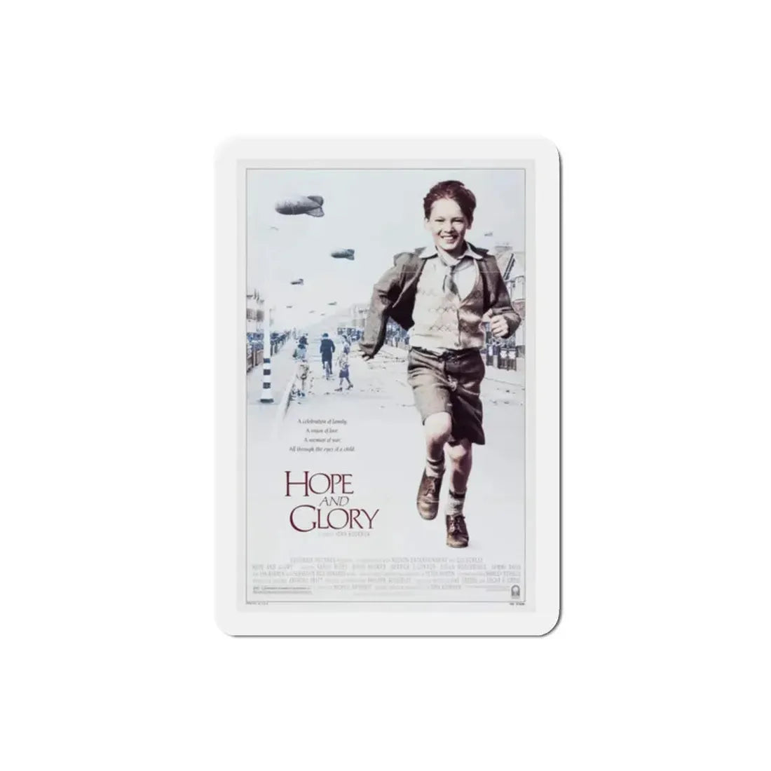 Hope and Glory 1987 Movie Poster Refrigerator Magnet 2 Inch - The Sticker Space